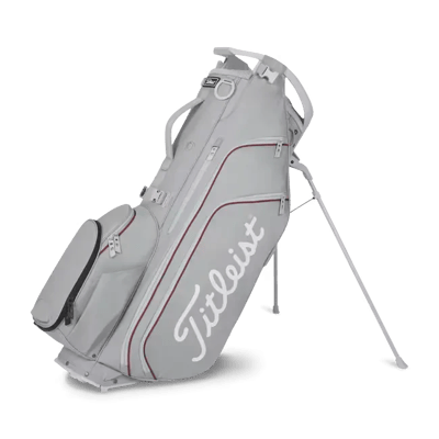 Titleist 26' Hybrid 14 Stand Bag - Gray/Crimson/White