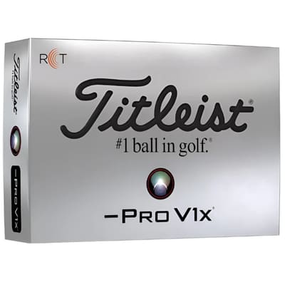 Titleist Pro V1X Left Dash RCT Golf Balls - Dozen