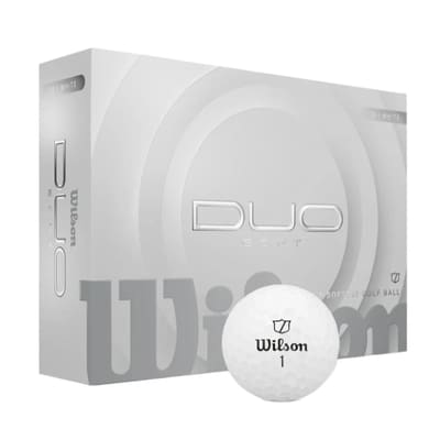 Wilson Duo Soft 2025 White Dozen