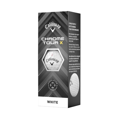 Callaway Chrome Tour X Golf Balls - Sleeve