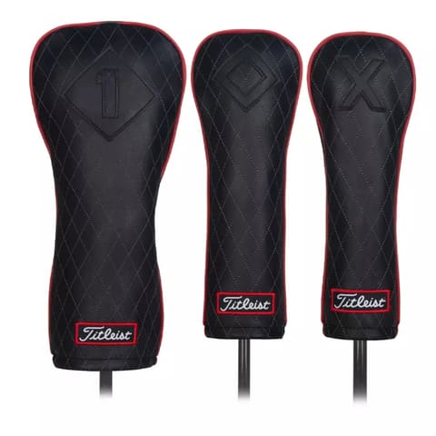 Titleist Jet Black Leather Headcover