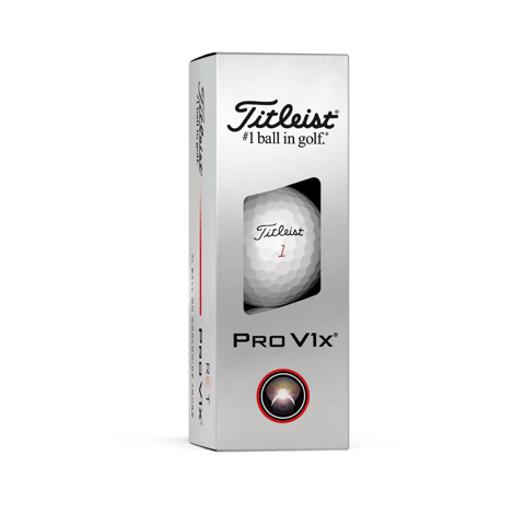 Titleist Pro V1x '25 RCT Golf Balls - Sleeve