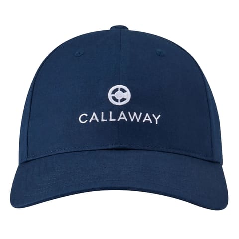 Navy blue cap with Callaway logo on a white background