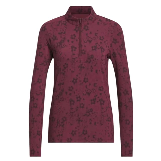ADIDAS PRINTED MAROON LONG SLEEVE