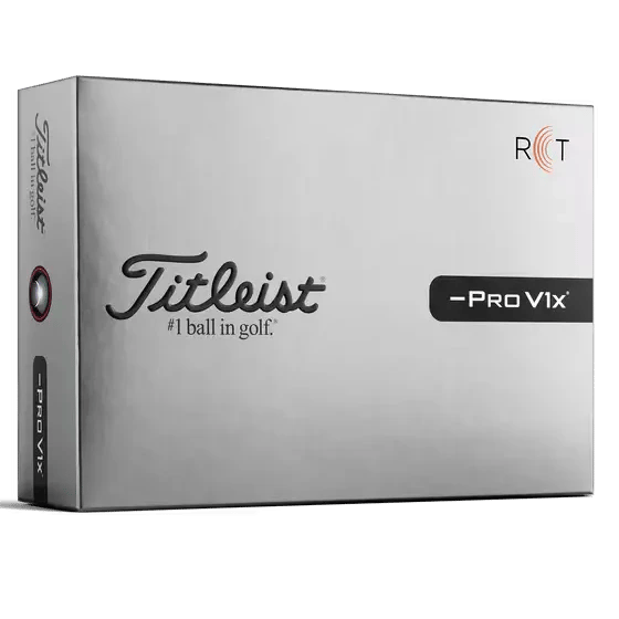 Titleist 26' Pro V1x Left Dash RCT Golf Balls - Dozen