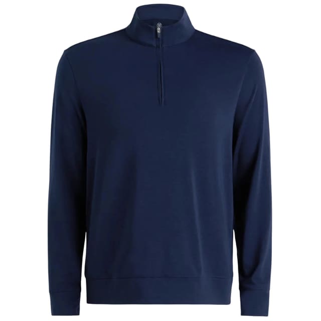 G/Fore Luxe Soft Touch Quarter Zip Jersey - Twilight