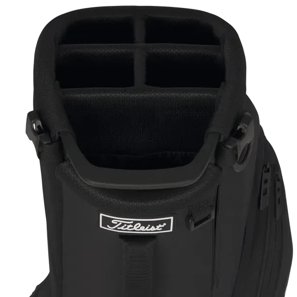 Titleist 26' Players S5 Stand Bag - Black/Black/White