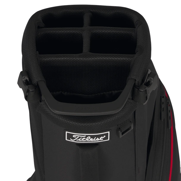 Titleist 26' Players S5 Stand Bag - Black/Red/White