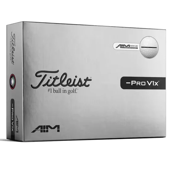 Titleist 26' Pro V1x Left Dash Performance Alignment Golf Balls
