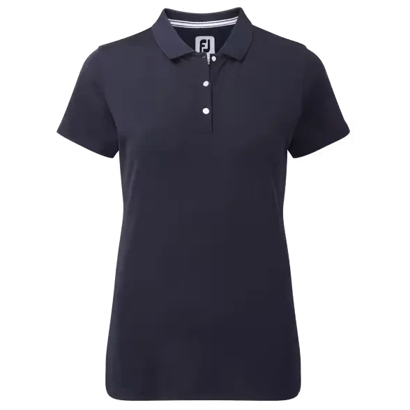 navy blue women's polo