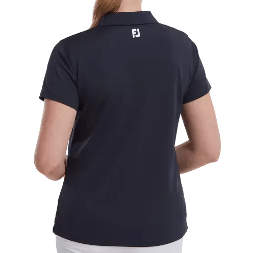 navy blue women's polo