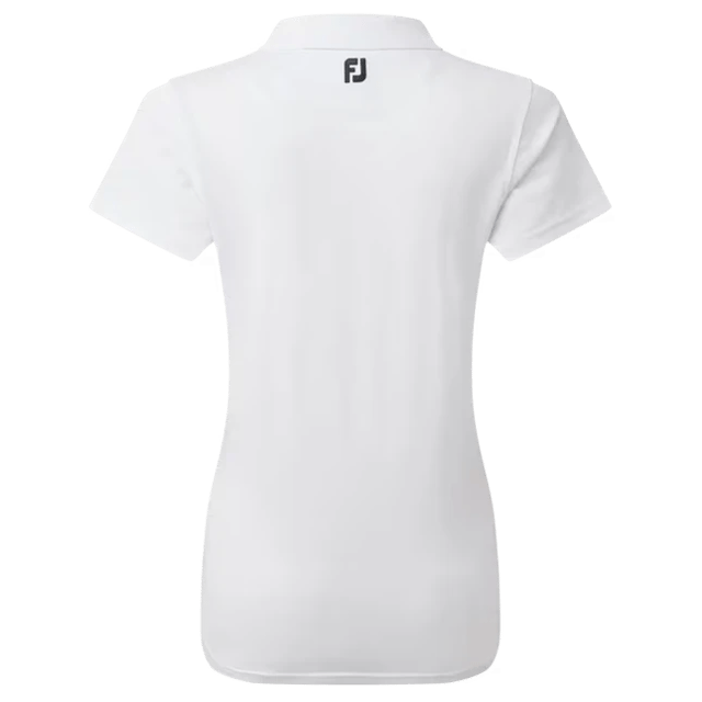white women's golf polo shirt