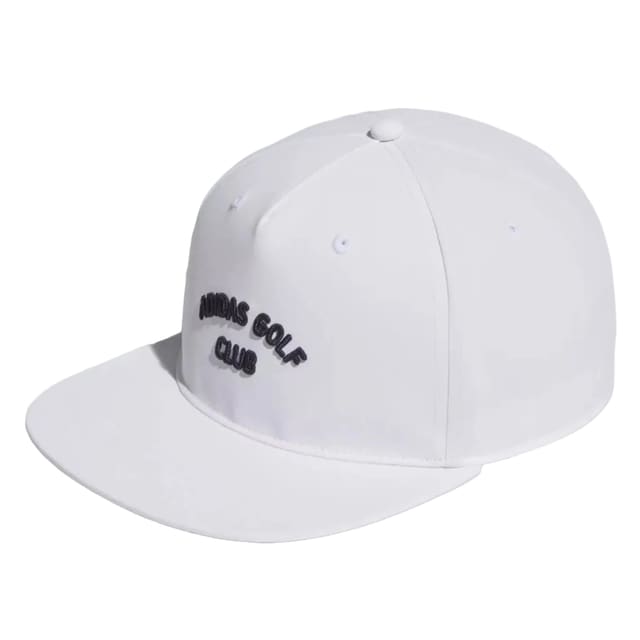 Adidas 5 Panel Crinkled Nylon Hat - White
