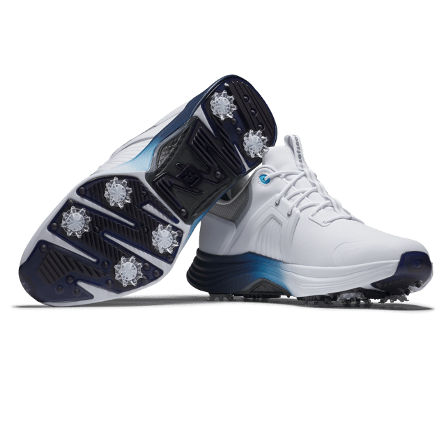 FootJoy 2025 Hyperflex Carbon Golf Shoes - White/Navy/Blue