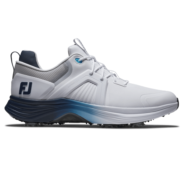 FootJoy 2025 Hyperflex Carbon Golf Shoes - White/Navy/Blue