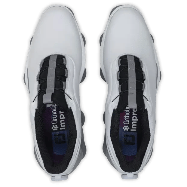 FootJoy 26' Tour Alpha BOA Golf Shoes - White/Grey/Blue