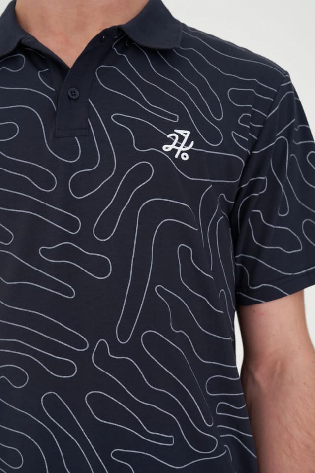 huffer mens golf polo