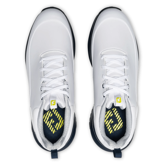 FootJoy Men's Tour Rival Golf Shoes - White/Navy/Lime