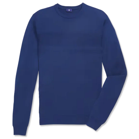 FootJoy Tonal Block Crewneck - Horizon