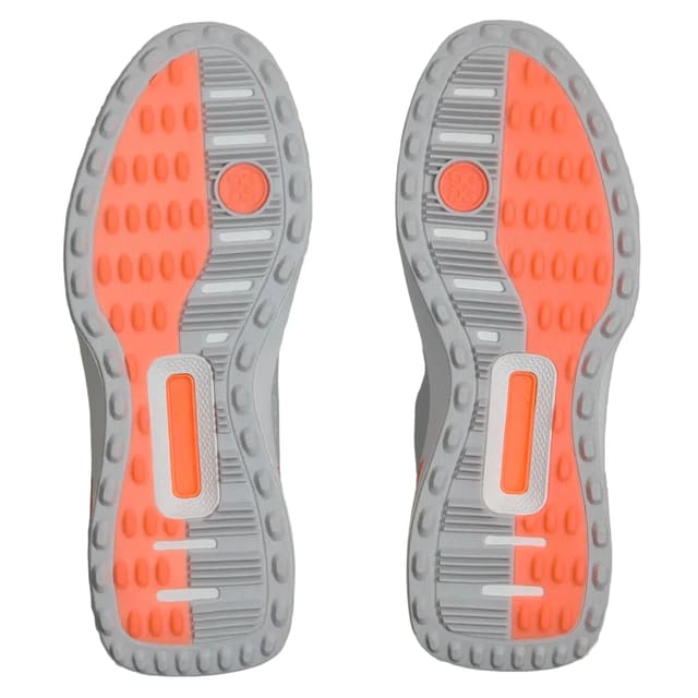 G/Fore Men's G.112 Golf Shoe - Nimbus/ Shocking Orange