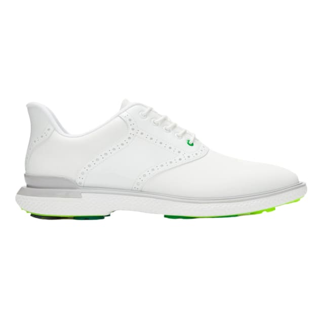 G/Fore Men's Gallivan2r Brogue Saddle Golf Shoe - Snow/Nimbus