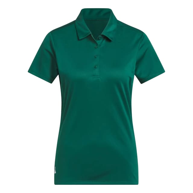 Adidas Ladies Ultimate365 Performance Solid Polo - Collegiate Green