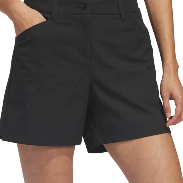 Adidas Ladies Ultimate365+ Twistweave 5-Inch Shorts - Black