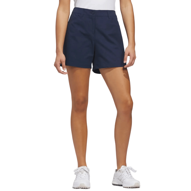 Adidas Ladies Ultimate365+ Twistweave 5-Inch Shorts - Navy