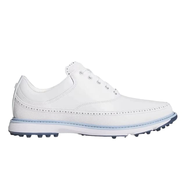 Adidas MC80 Men's Spikeless Golf Shoe - White/Sky/Navy