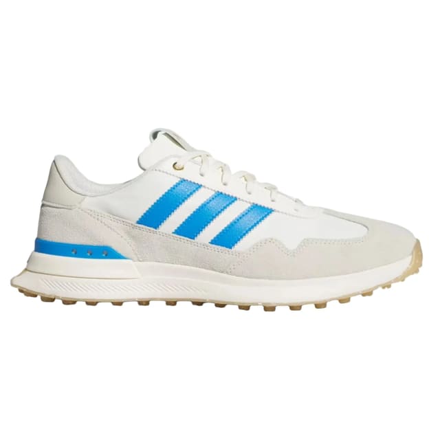 Adidas Men's 26' S2G Textile Spikeless Golf Shoes - Off White / Lucid Ray Blue / Gum