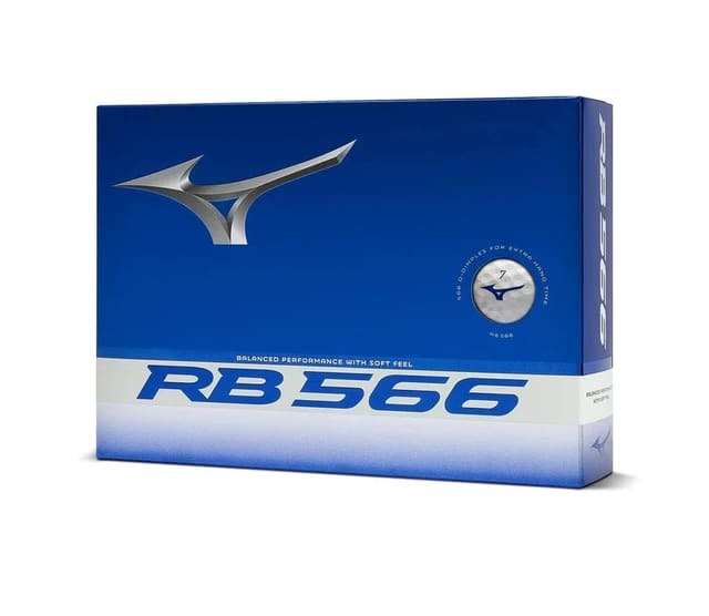 Mizuno RB 566 White Golf Balls - Dozen