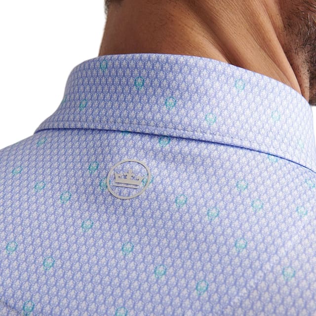 Peter Millar 'Geo Skull' Performance Polo