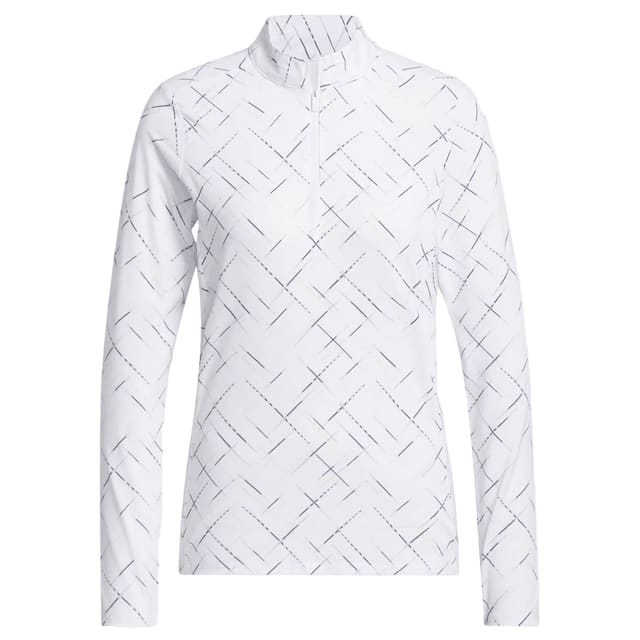 Adidas Ultimate365 Printed Quarter Zip Mock