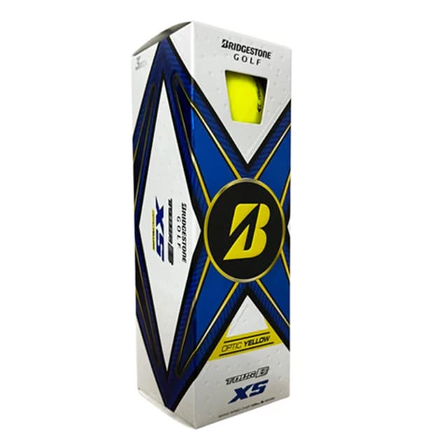 Bridgestone Tour B XS Yellow '24 Golf Balls - Sleeve