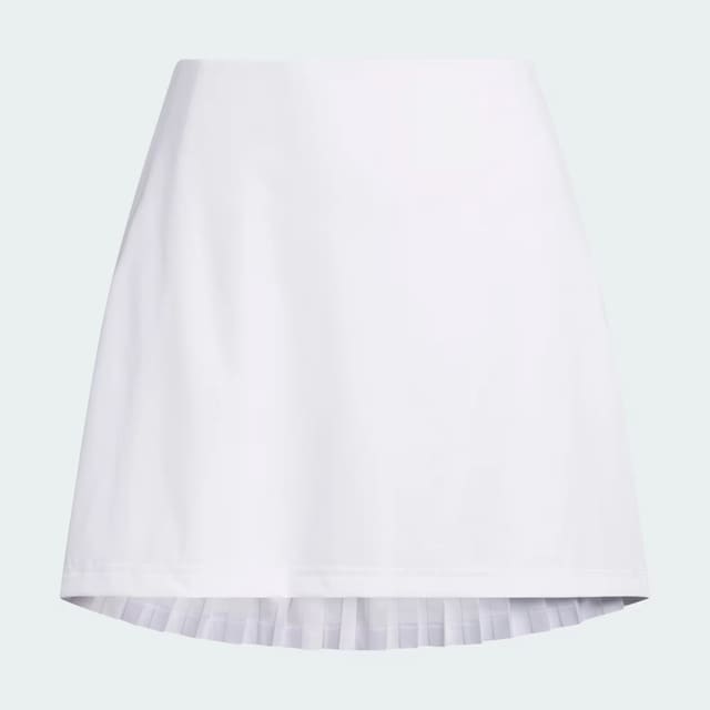 Adidas Ladies Ultimate365 Tour Pleated Skort - White
