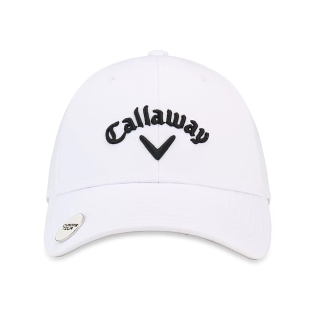 Callaway Stitch Magnet Ball Marker Cap - White